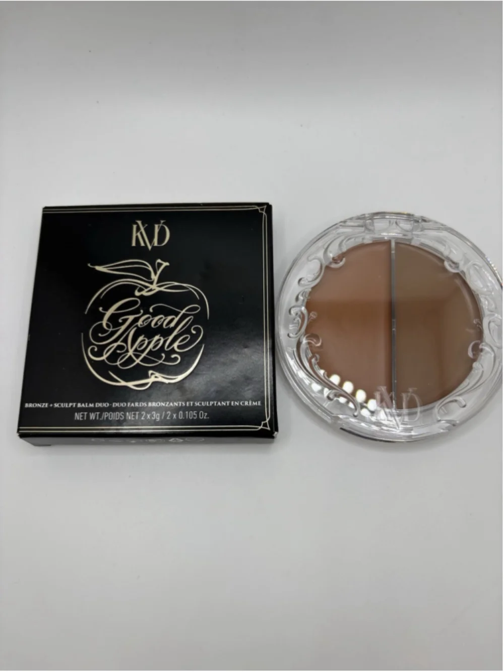 KVD Beauty Good Apple Bronzer Bronze Sculpt Balm Duo - Light 200